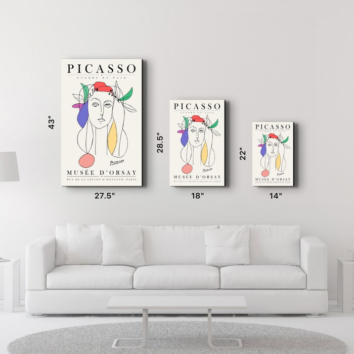 Wallity Pintura Decorativa de Vidrio Templado Multicolor 46 x 72 cm Wallity Pintura Decorativa de Vidrio Templado Multicolor 46 x 72 cm